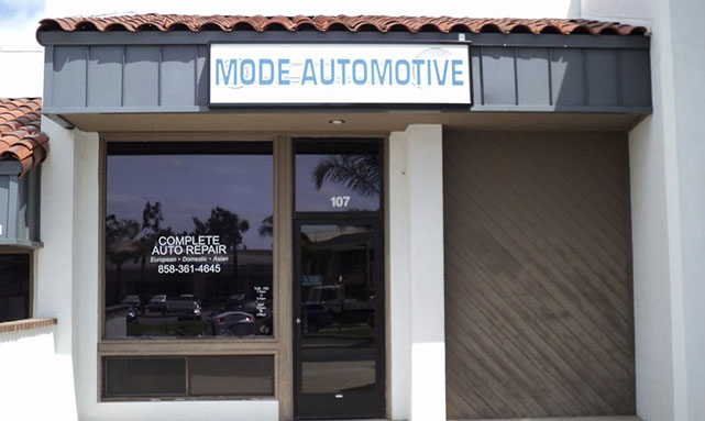 Miramar San Diego Auto Repair | Mode Automotive